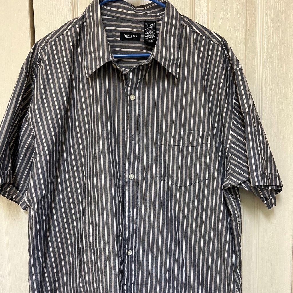 Men's Short Sleeve, Button Up Shirt